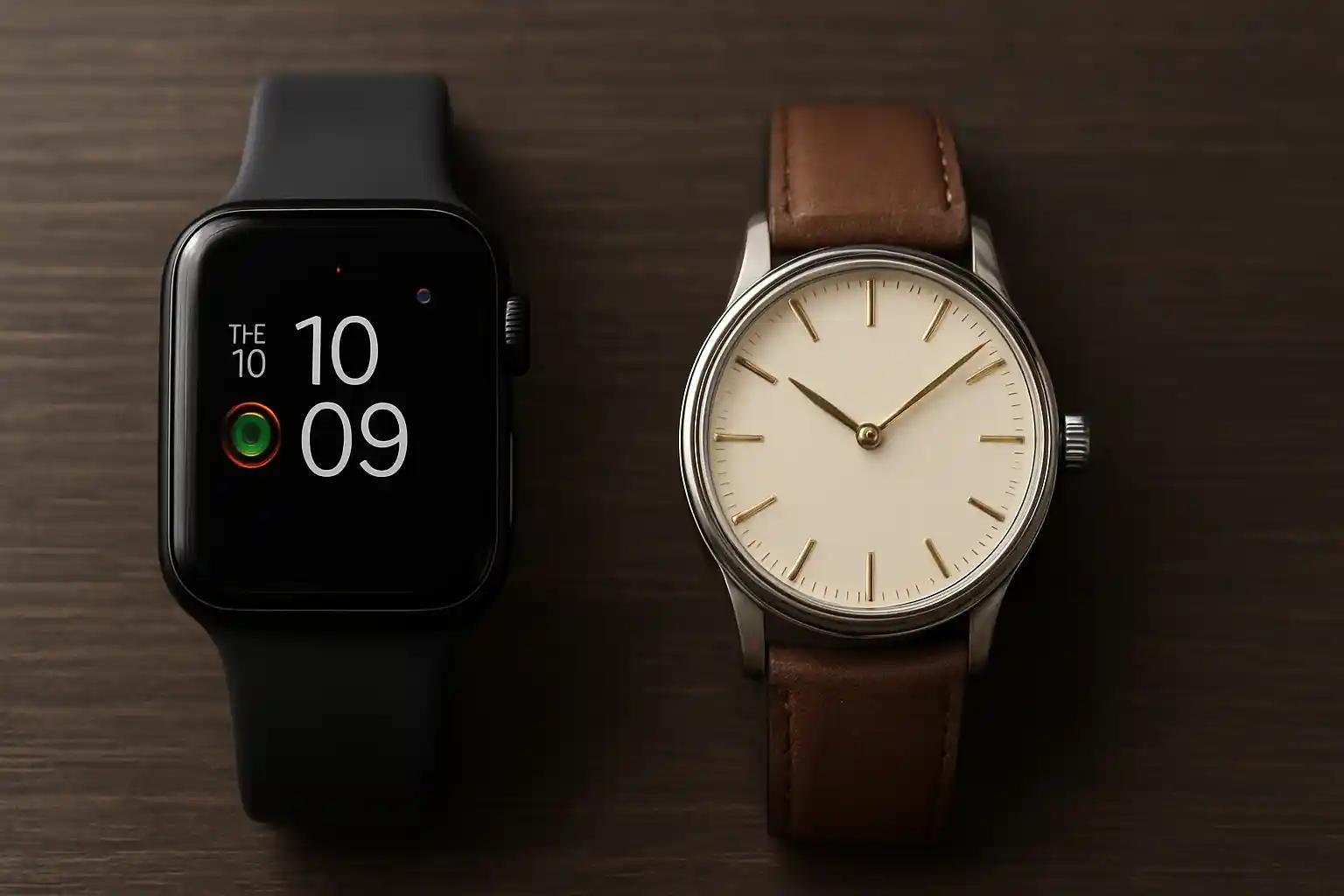 So sánh smart wacth và đồng hồ truyền thống